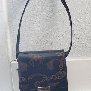 Chic Black and Brown Mini Bag